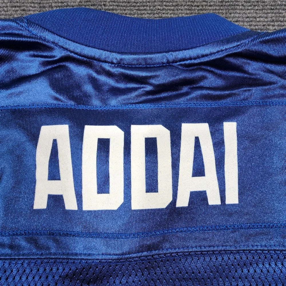 Reebok Indianapolis Colts Joseph Addai #29 Jersey Men Large Blue Mesh Football